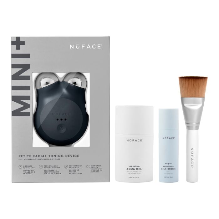 NuFace Mini+ Midnight Black Set