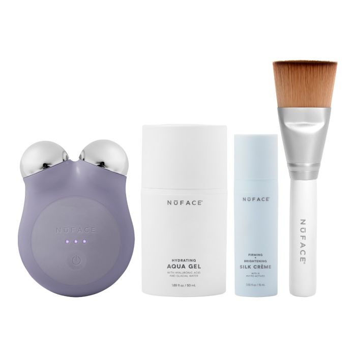 nuface mini+ violet dusk set