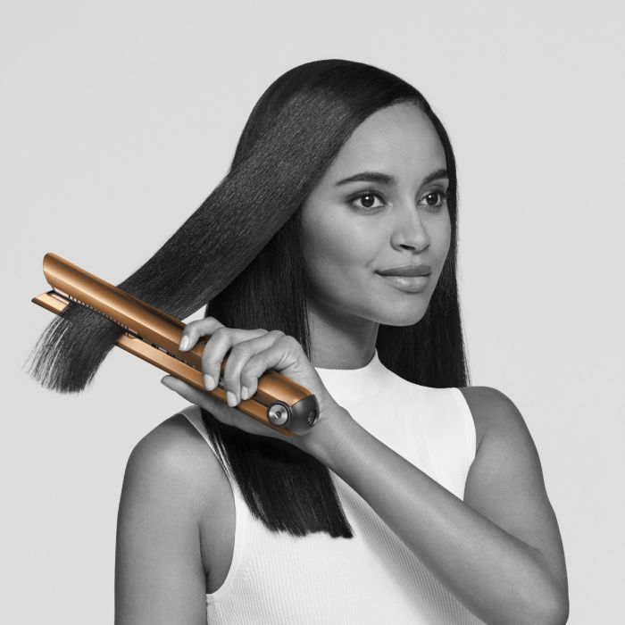 Dyson Corrale Bright Copper/Bright Nickel bežična pegla za kosu