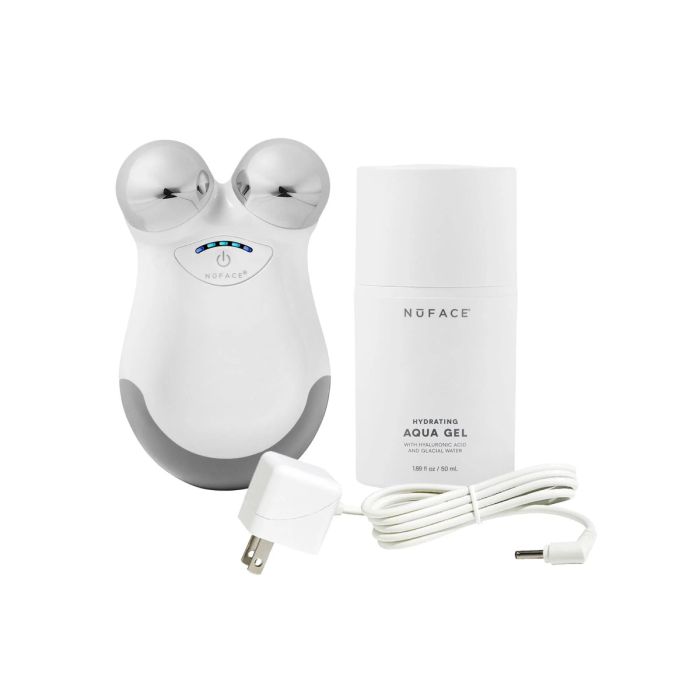 NuFace Mini uredjaj sa adapterom i aqua gelom