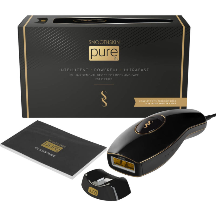 smoothskin uređaj s pure fit nastavkom i uputstvom za korisnike