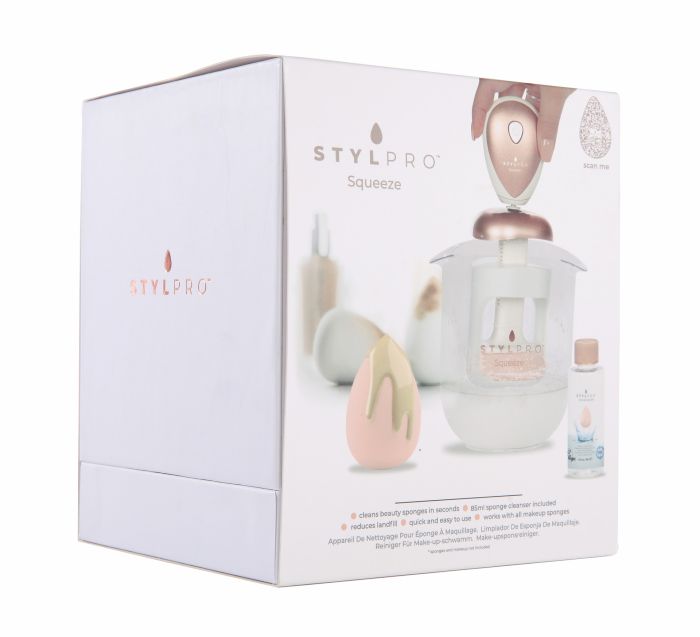 kutija za StylPro Squeeze čistač spužve za šminkanje